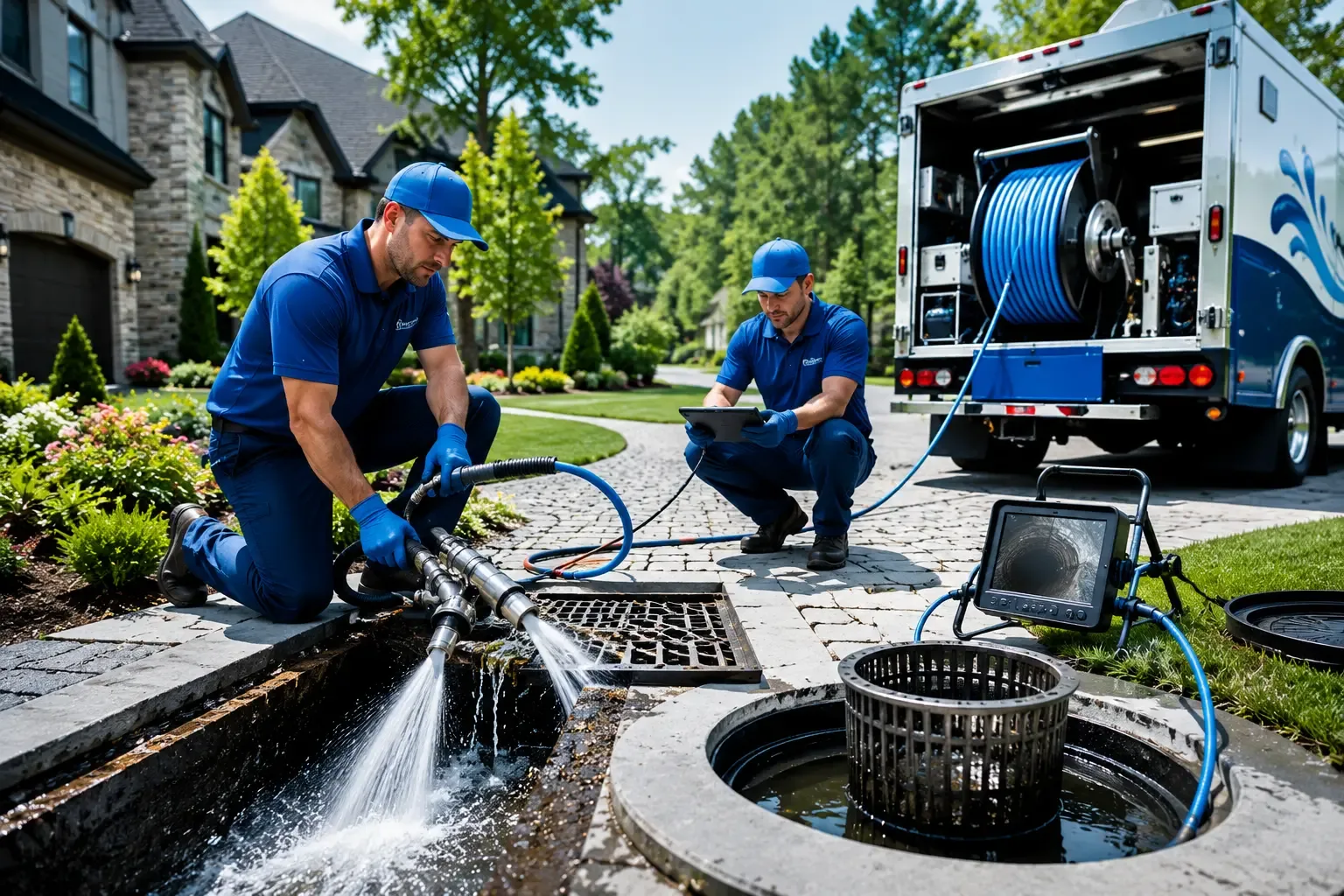 Local outdoor drain cleaning professionals in Phillips, ME